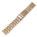 Bracelet acier inoxydable 22 mm pour Huawei Redmi – Couleur du bracelet Rose Gold