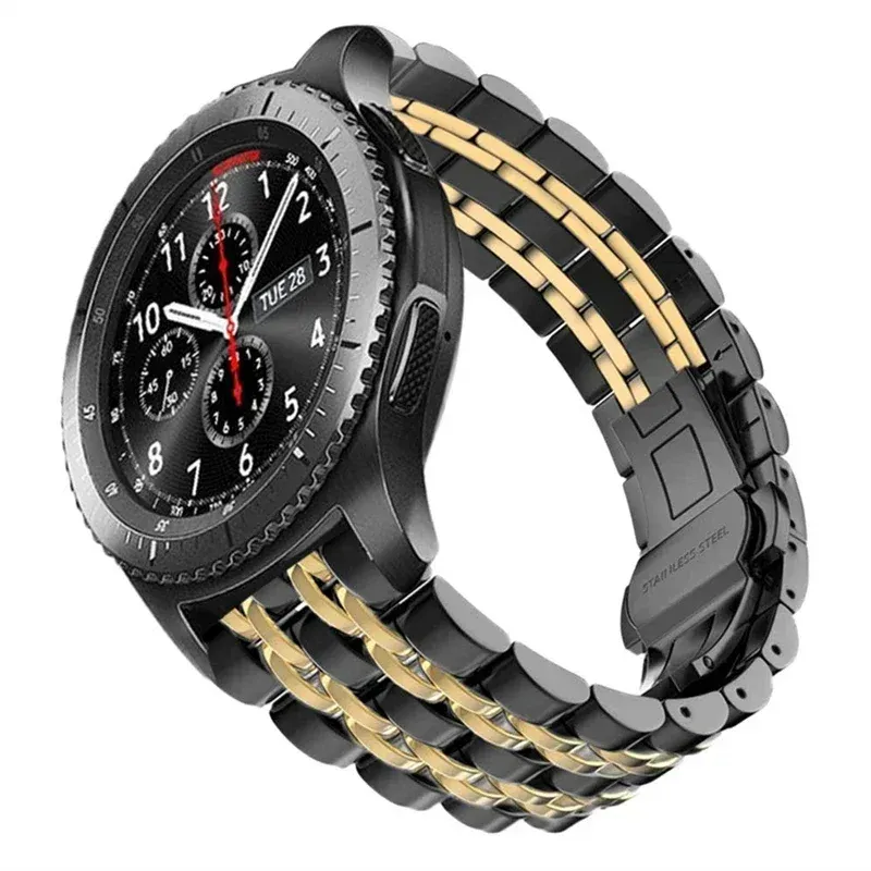 Bracelet acier inoxydable 22 mm pour Huawei Samsung