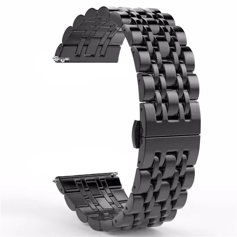 Bracelet acier inoxydable 22 mm pour Huawei Samsung