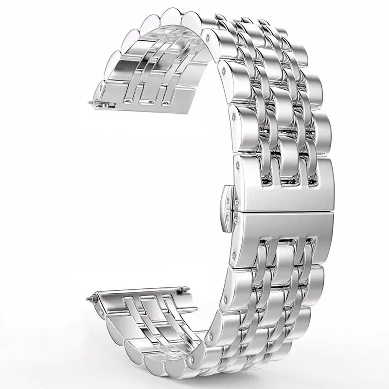 Bracelet acier inoxydable 22 mm pour Huawei Samsung