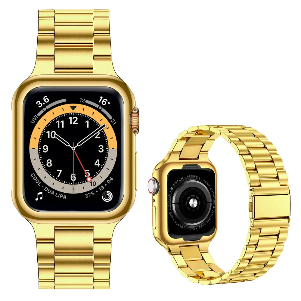 Bracelet acier inoxydable 38 à 49 mm pour Apple Watch