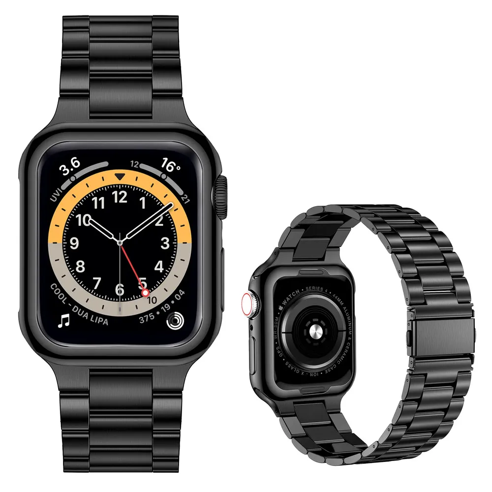 Bracelet acier inoxydable 38 à 49 mm pour Apple Watch