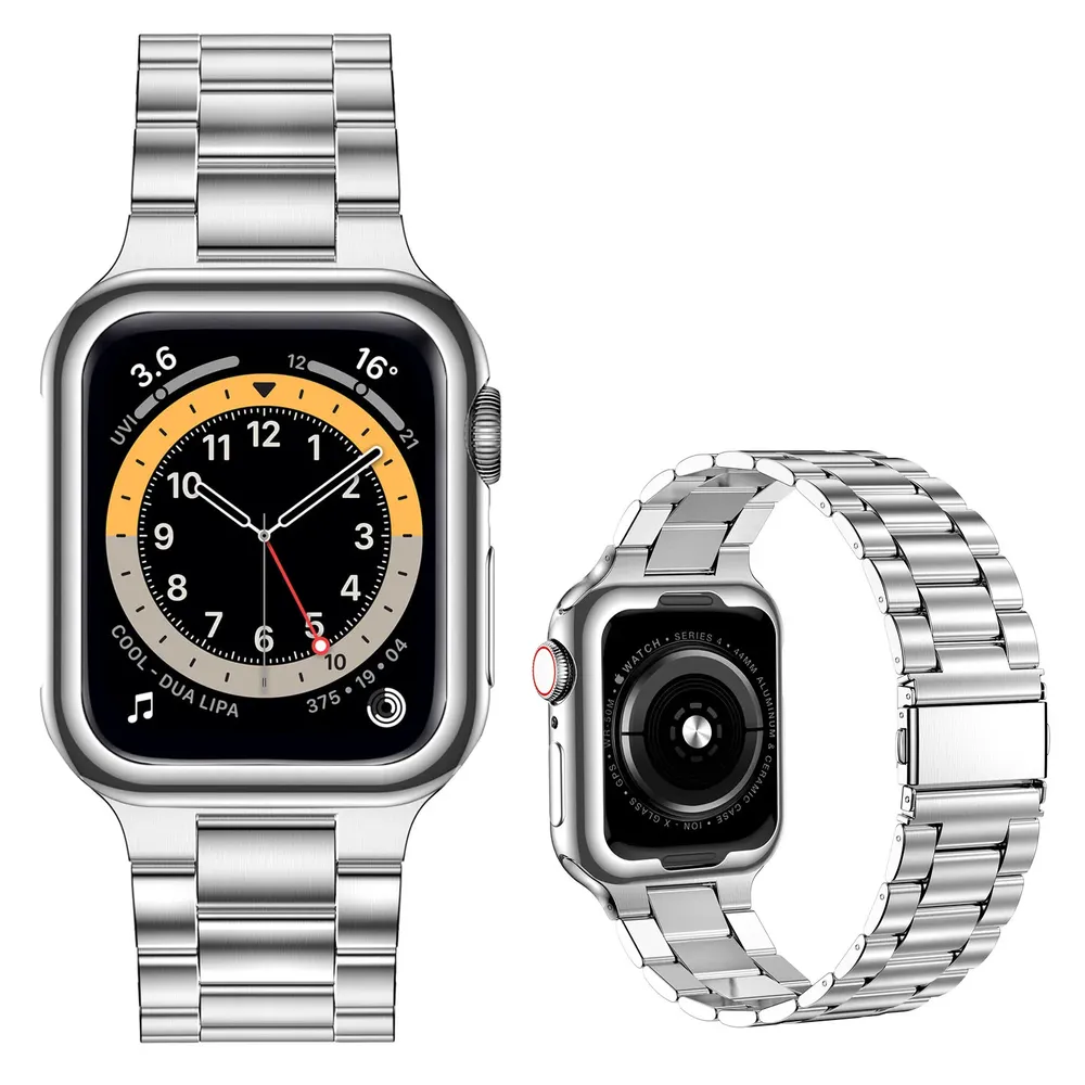 Bracelet acier inoxydable 38 à 49 mm pour Apple Watch