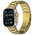 Bracelet acier inoxydable 38 à 49 mm pour Apple Watch – Couleur du bracelet Gold
