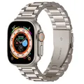 Bracelet acier inoxydable 38 à 49 mm pour Apple Watch – Couleur du bracelet Starlight color