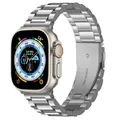 Bracelet acier inoxydable 38 à 49 mm pour Apple Watch – Couleur du bracelet Titanium color