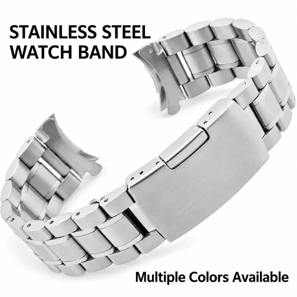 Bracelet acier inoxydable 5 maillons 16 à 26 mm