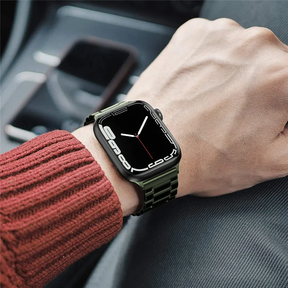 Bracelet acier inoxydable classique pour Apple Watch 38 à 49 mm