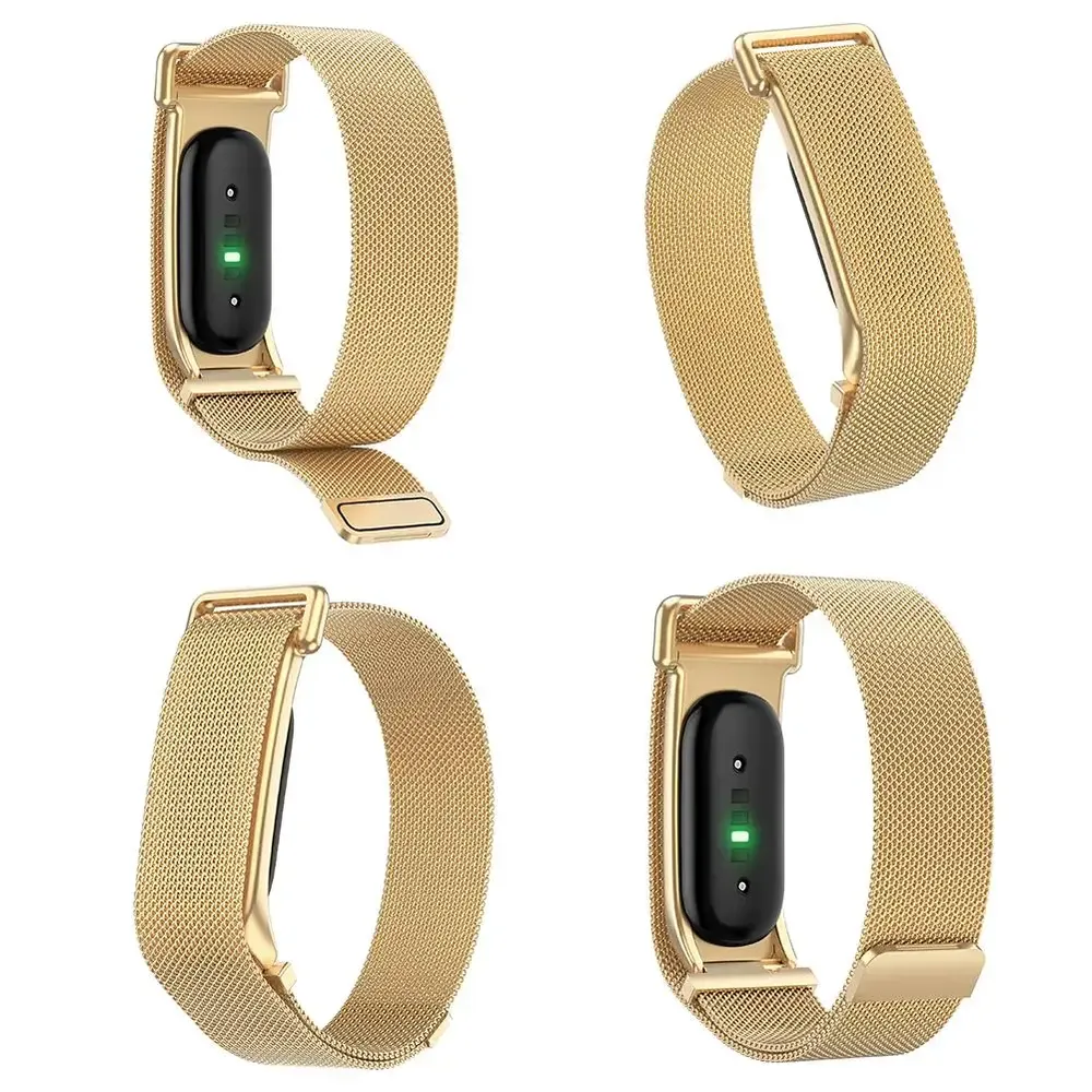 Bracelet acier inoxydable maille milanaise pour Google Fitbit