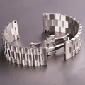 Bracelet acier inoxydable massif 16 à 22 mm – 1