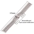Bracelet acier inoxydable massif 16 à 22 mm – 2