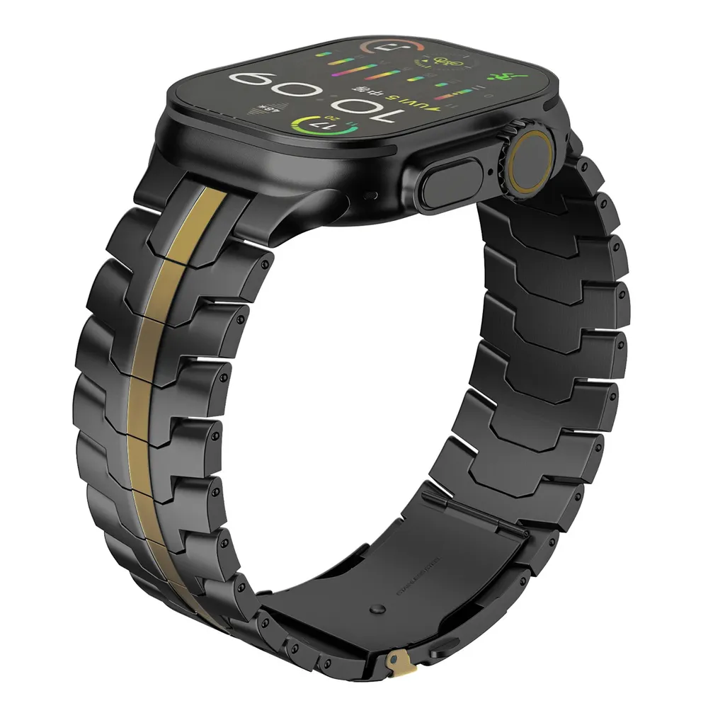 Bracelet acier inoxydable pour Apple Watch 38 à 49 mm