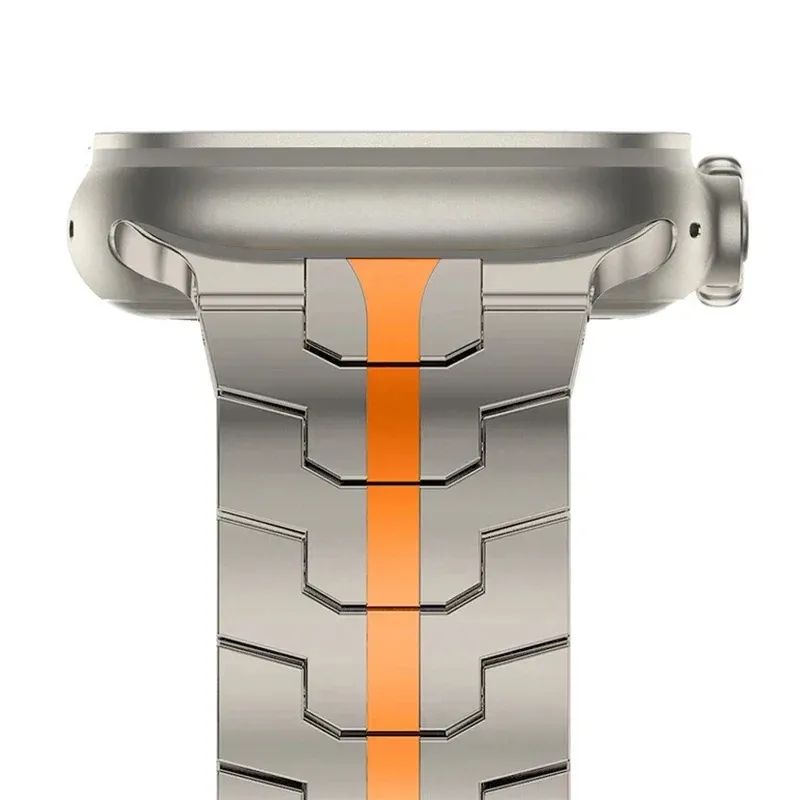 Bracelet acier inoxydable pour Apple Watch 38 à 49 mm