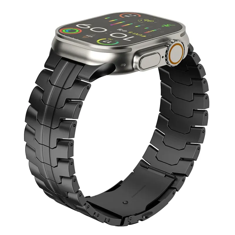 Bracelet acier inoxydable pour Apple Watch 38 à 49 mm