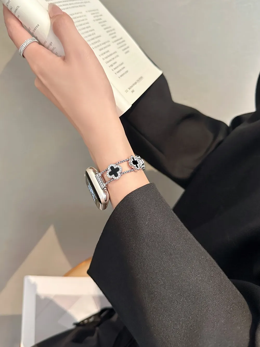 Bracelet acier inoxydable pour Apple Watch 38 à 49 mm
