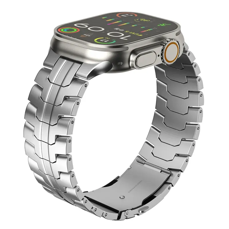 Bracelet acier inoxydable pour Apple Watch 38 à 49 mm
