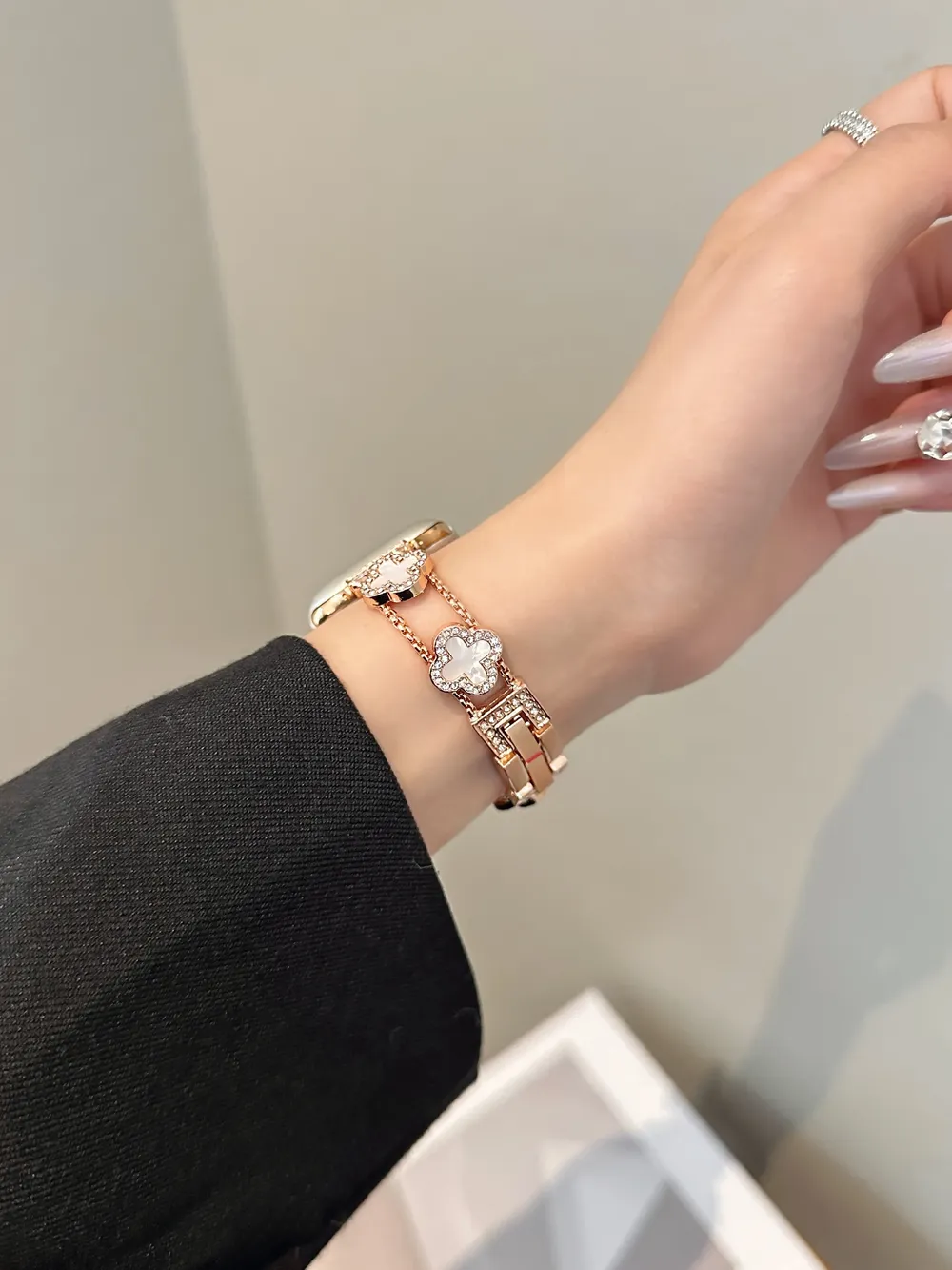 Bracelet acier inoxydable pour Apple Watch 38 à 49 mm