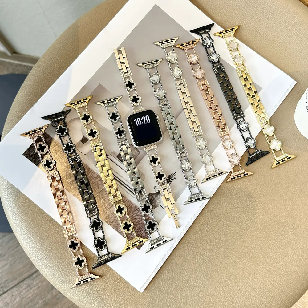 Bracelet acier inoxydable pour Apple Watch 38 à 49 mm