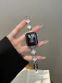 Bracelet acier inoxydable pour Apple Watch 38 à 49 mm – Couleur du bracelet silvery white