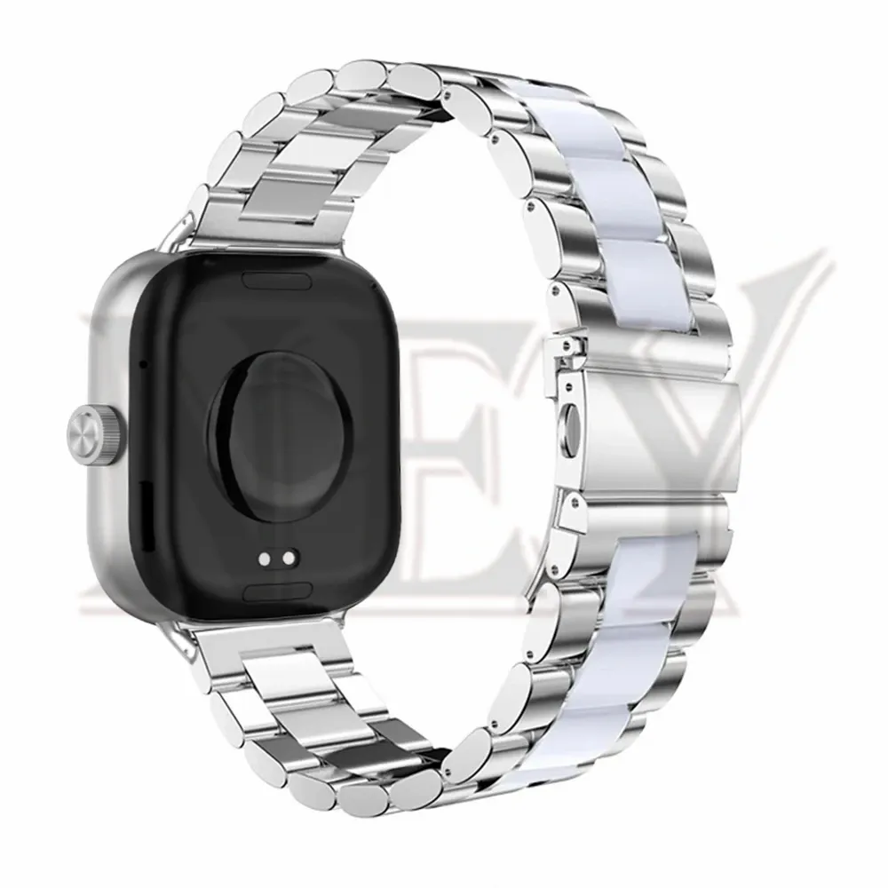 Bracelet acier inoxydable pour Redmi Watch 4 Mi Band 8