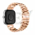 Bracelet acier inoxydable pour Redmi Watch 4 Mi Band 8 – Couleur du bracelet Rose gold 02