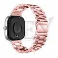Bracelet acier inoxydable pour Redmi Watch 4 Mi Band 8 – Couleur du bracelet Rose pink 05