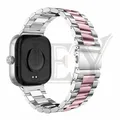 Bracelet acier inoxydable pour Redmi Watch 4 Mi Band 8 – Couleur du bracelet Silver pink 14
