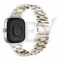 Bracelet acier inoxydable pour Redmi Watch 4 Mi Band 8 – Couleur du bracelet Starlight 06