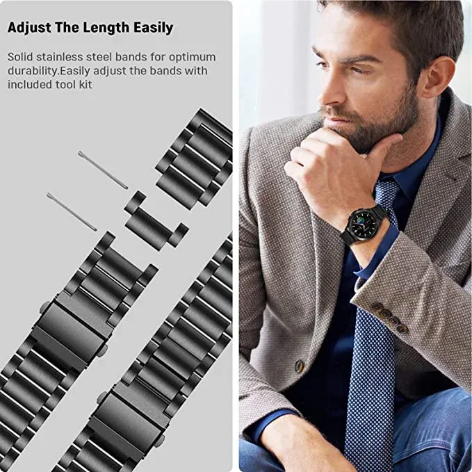 Bracelet acier inoxydable pour Samsung Galaxy Watch 7
