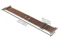 Bracelet acier luxe pour Apple Watch 38 à 49 mm femmes – 6
