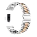 Bracelet acier milanais pour Samsung Galaxy Watch 3 4 5 – Couleur du bracelet silver rose gold