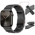 Bracelet acier pour Apple Watch 38 à 49 mm série 11 – Couleur du bracelet Black