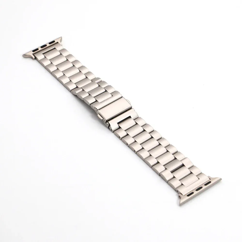 Bracelet acier pour Apple Watch 38 à 49 mm série 11