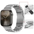 Bracelet acier pour Apple Watch 38 à 49 mm série 11 – Couleur du bracelet Titanium