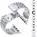 Bracelet acier pour Apple Watch 38 à 49 mm série 12 – 2