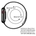 Bracelet acier pour Apple Watch 38 à 49 mm série 12 – 3