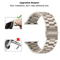 Bracelet acier pour Apple Watch 38 à 49 mm série 12 – 4
