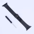 Bracelet acier pour Apple Watch 38 à 49 mm série 12 – Couleur du bracelet AXN-Black