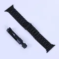 Bracelet acier pour Apple Watch 38 à 49 mm série 12 – Couleur du bracelet Black