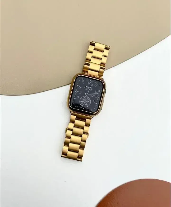 Bracelet acier pour Apple Watch 38 à 49 mm série 12