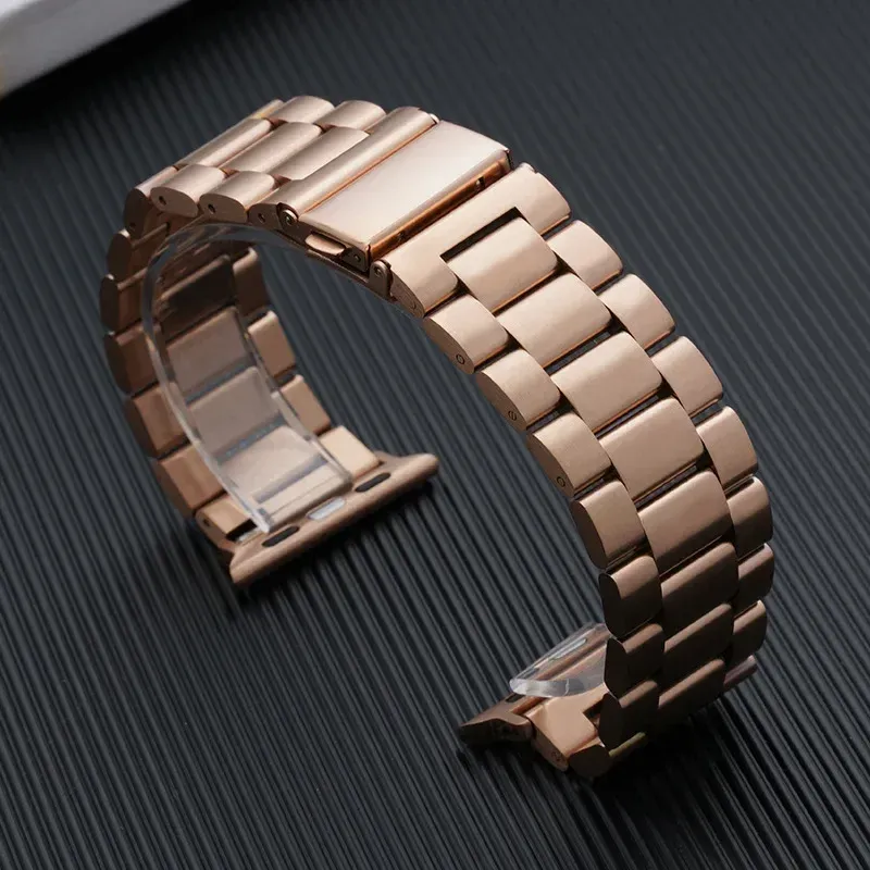 Bracelet acier pour Apple Watch 38 à 49 mm série 12