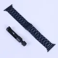 Bracelet acier pour Apple Watch 38 à 49 mm série 12 – Couleur du bracelet midnight blue