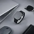 Bracelet acier pour Apple Watch 38 à 49 mm série 9 – 6