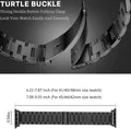 Bracelet acier pour Apple Watch Ultra 2 38 à 46 mm – 6