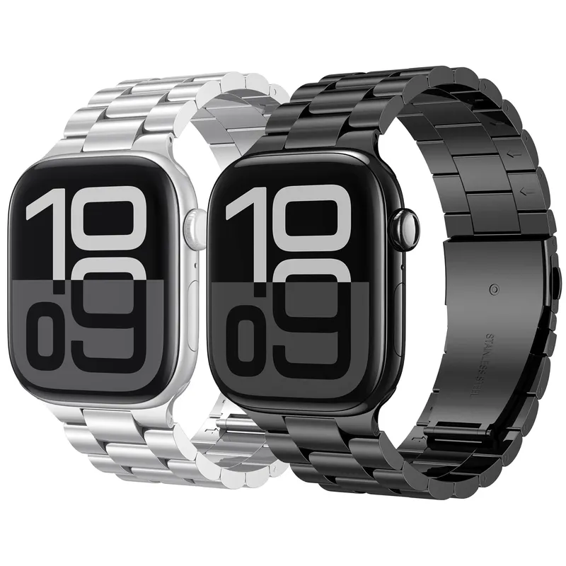Bracelet acier pour Apple Watch Ultra 2 38 à 46 mm