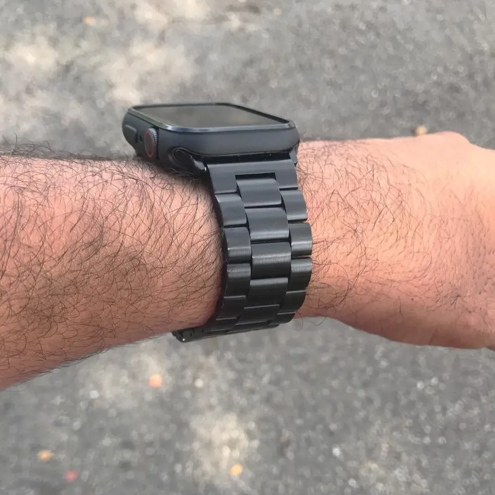 Bracelet acier pour Apple Watch Ultra 2 38 à 46 mm