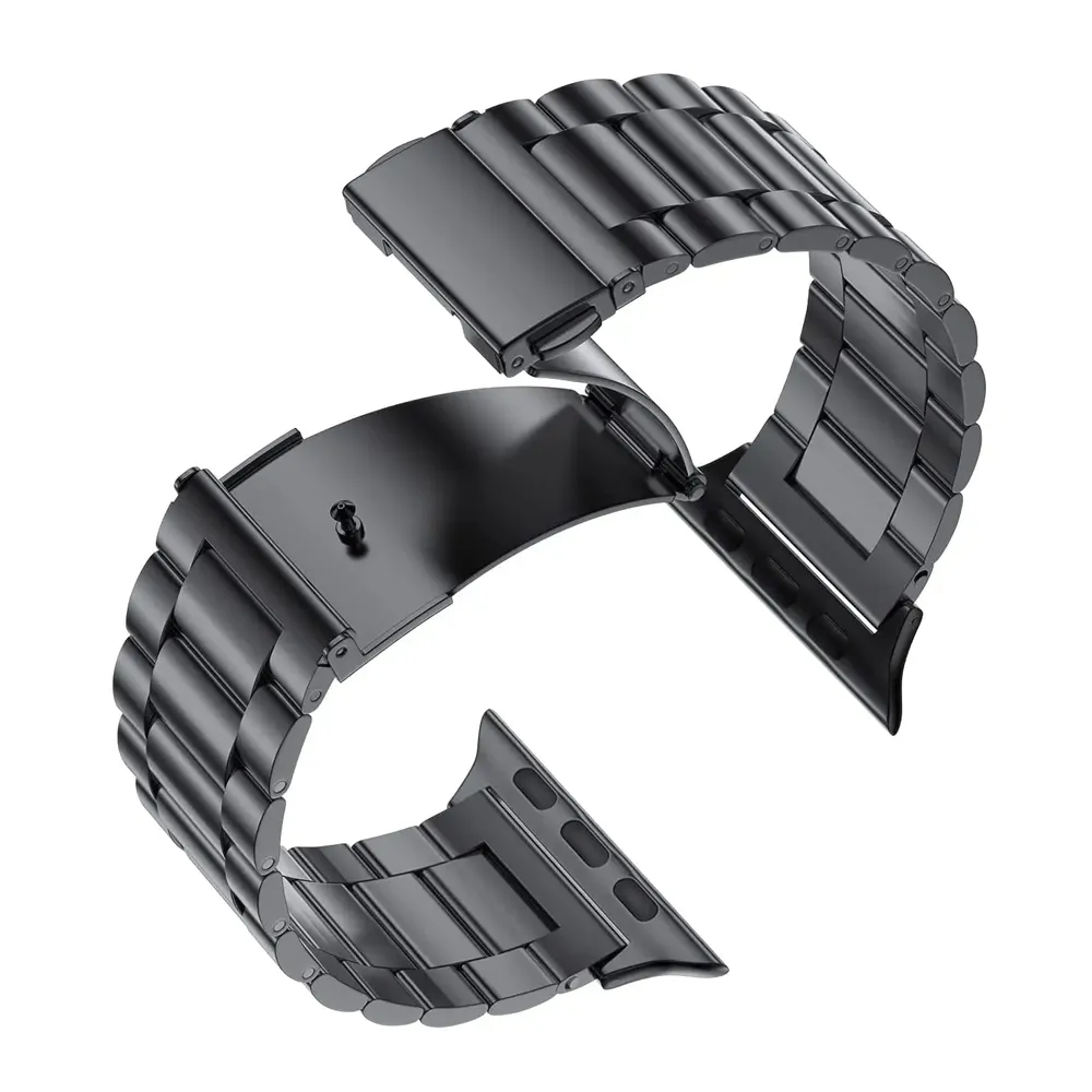 Bracelet acier pour Apple Watch Ultra 2 38 à 46 mm