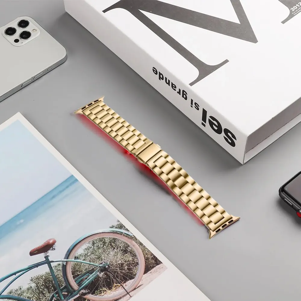 Bracelet acier pour Apple Watch Ultra 2 38 à 46 mm