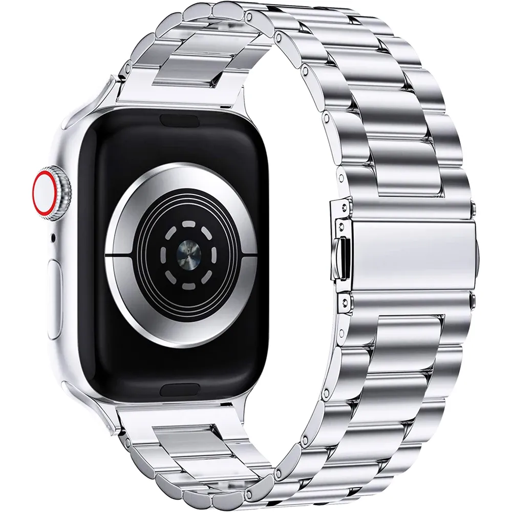 Bracelet acier pour Apple Watch Ultra 2 38 à 46 mm