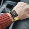 Bracelet acier pour Apple Watch Ultra 2 38 à 46 mm – Couleur Gold